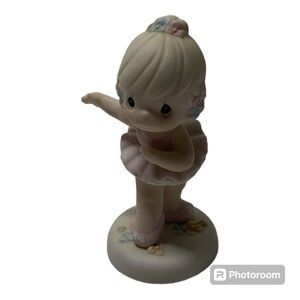 Precious Moments Bless Your Little Tutu Enesco 1997 261173 Ballerina Figurine